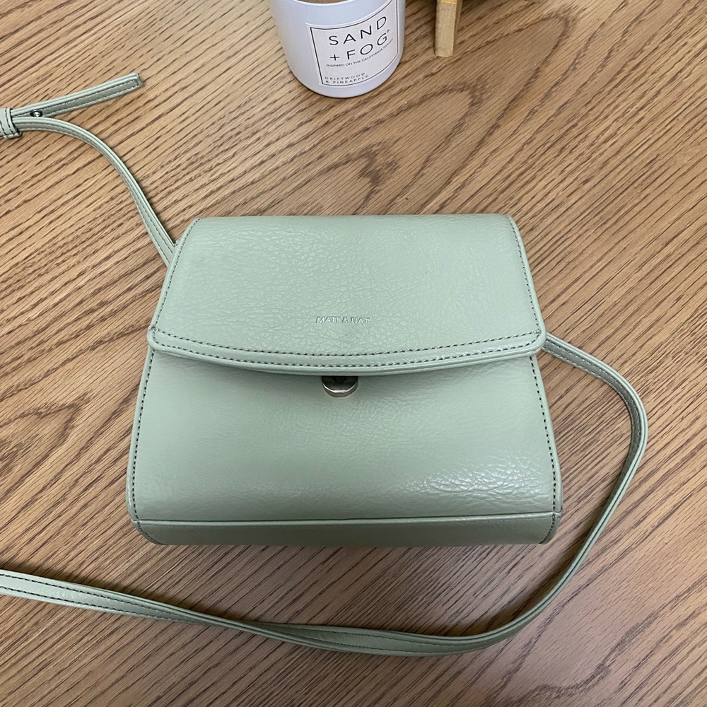 Matt and Nat Mint Green Crossbody Bag